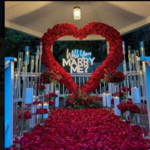 Love arch background only arch, no flowers