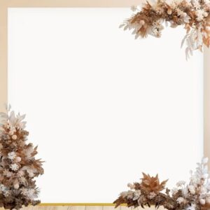 White square arch cover