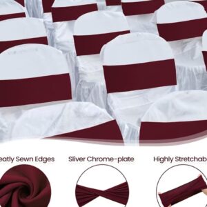 Chair sashe burgundy