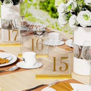Table numbers