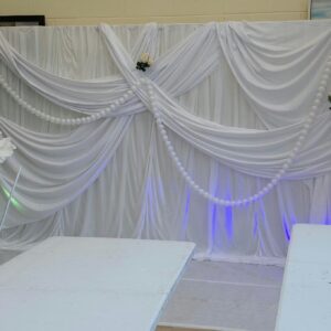 Draping backdrop